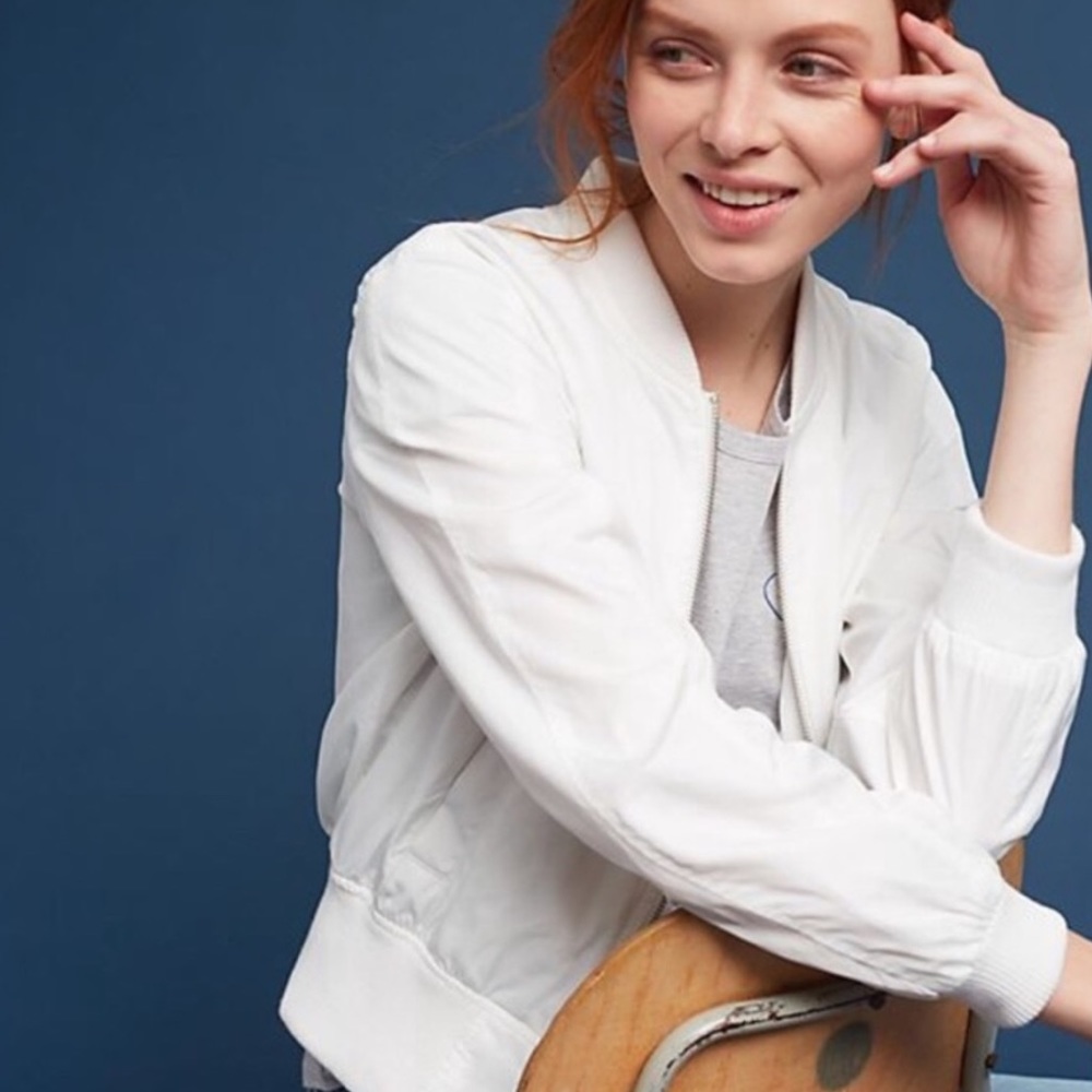 Anthropologie Hei Hei Juneworthy Bomber Jacket XL